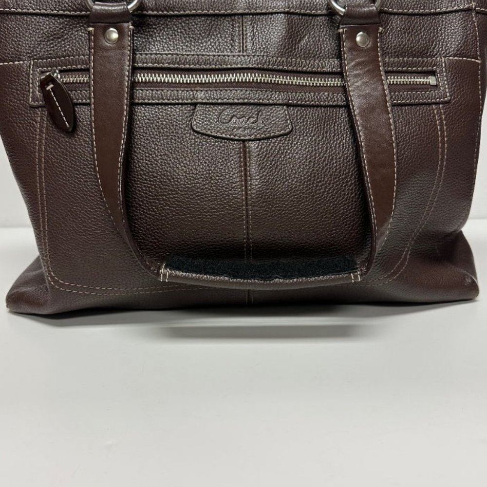Brand New COACH Tote Bag | Pebble Leather | Chocolate Brown | Flawless